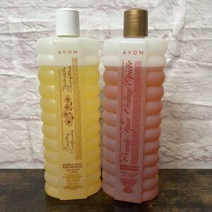 Avon Country Sunflowers & Orange Spice Bubble Bath 24oz Discontinued Scent Rare